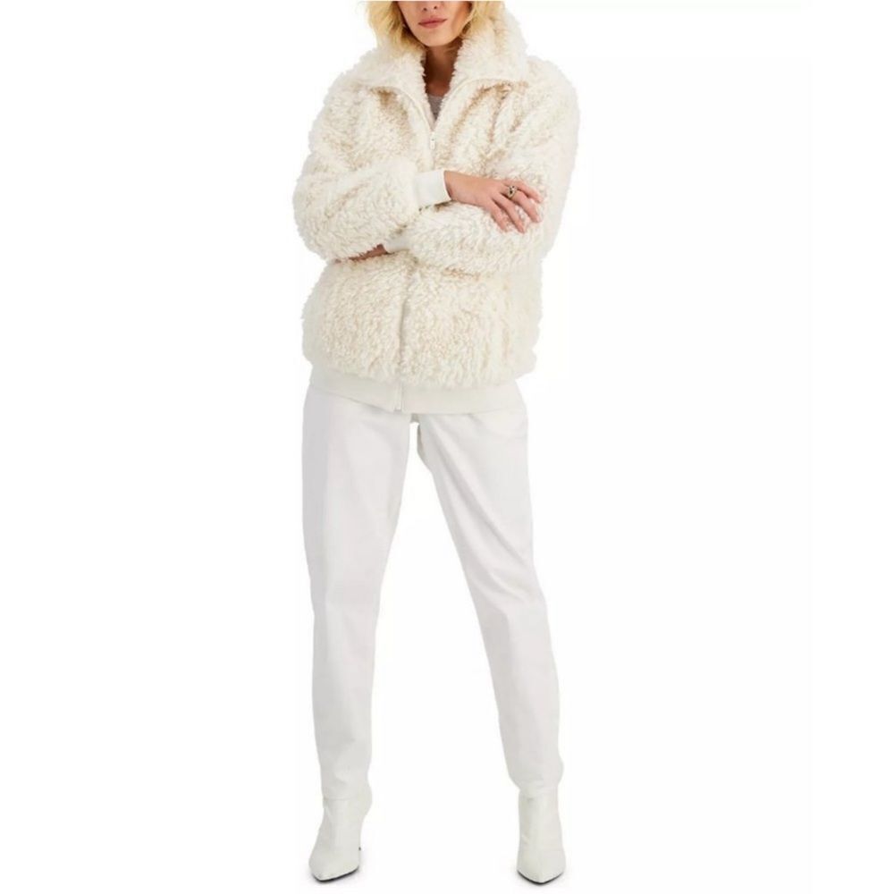 INC Sherpa Fleece Jacket